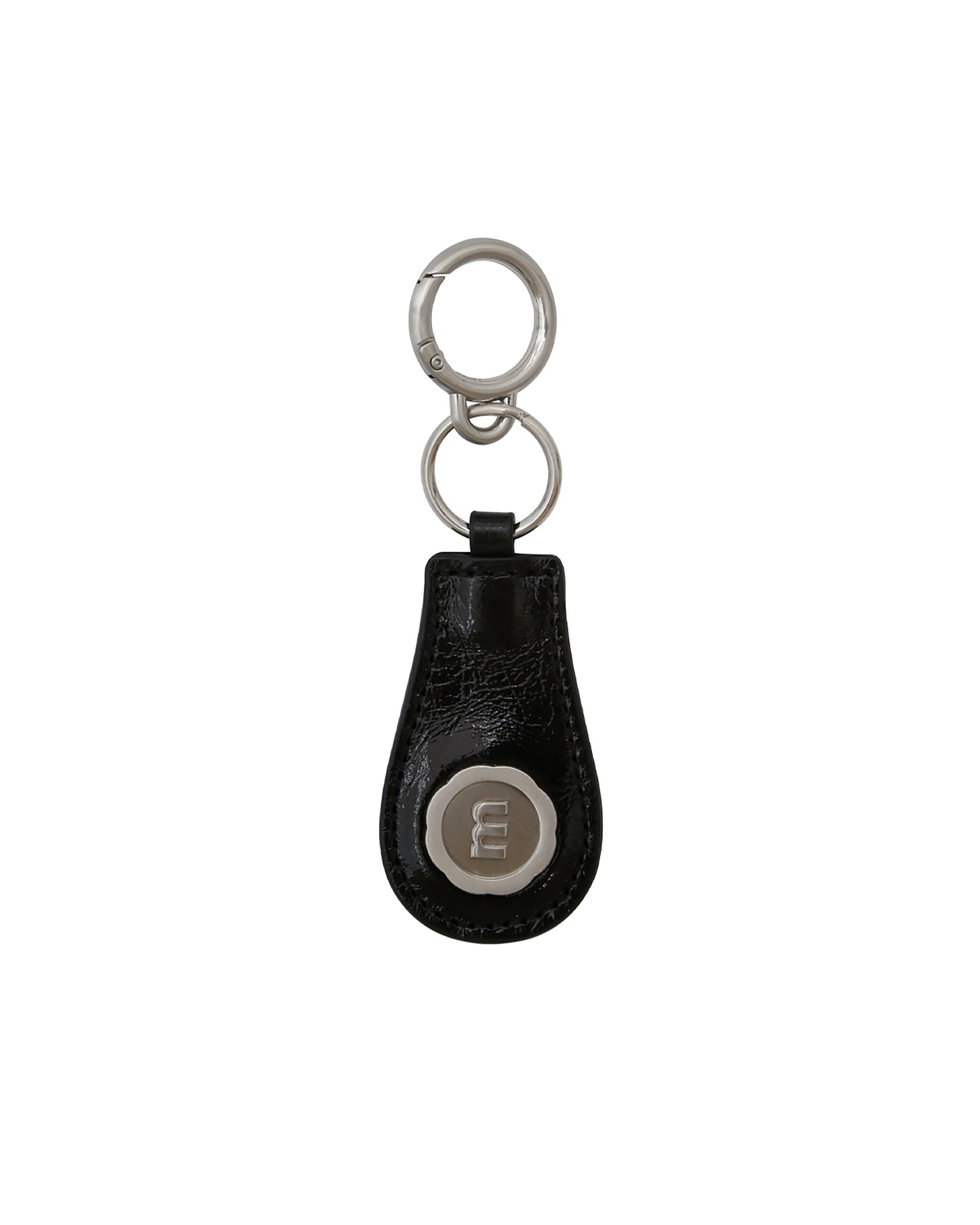 M Silver Logo Keyring