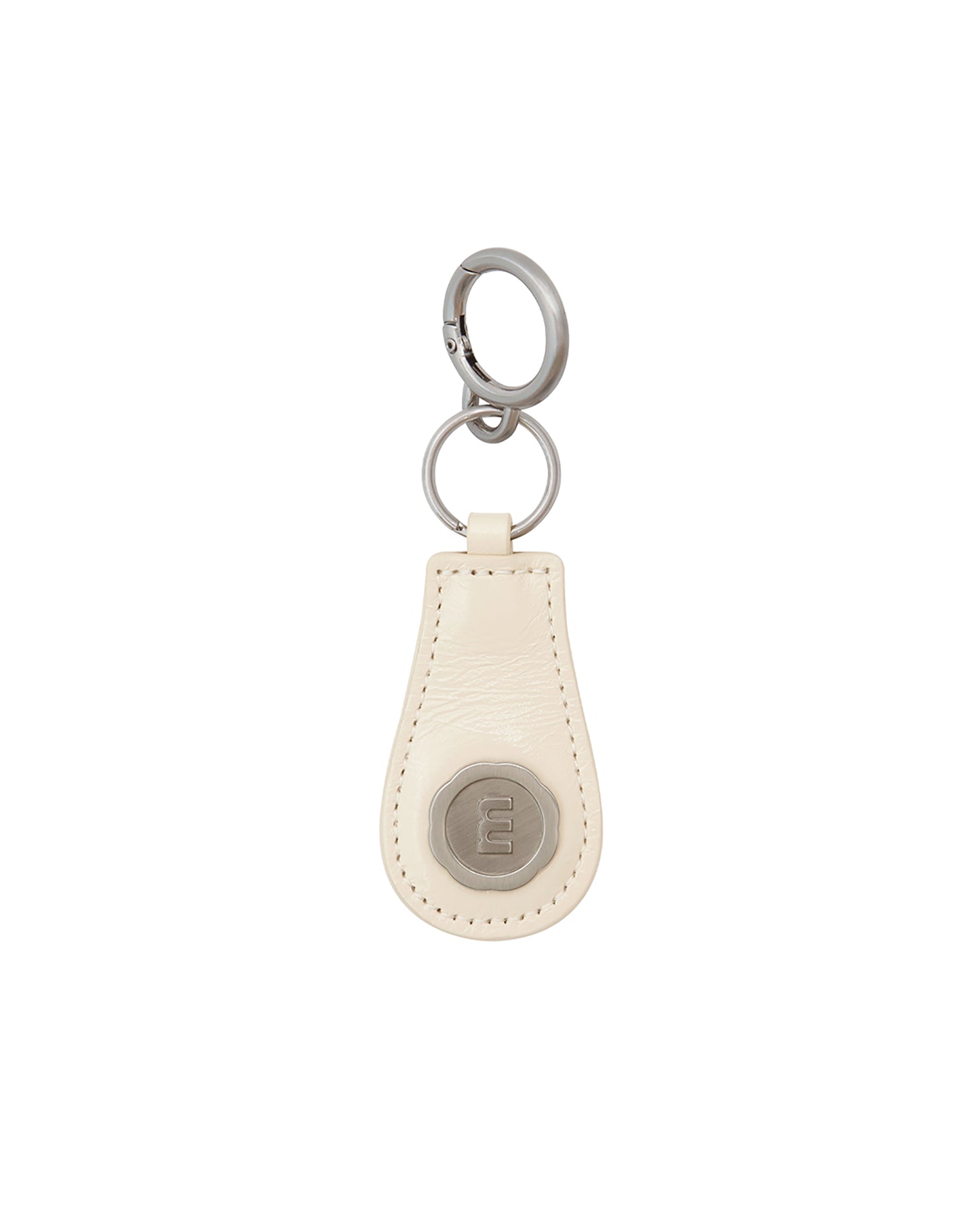 M Silver Logo Keyring
