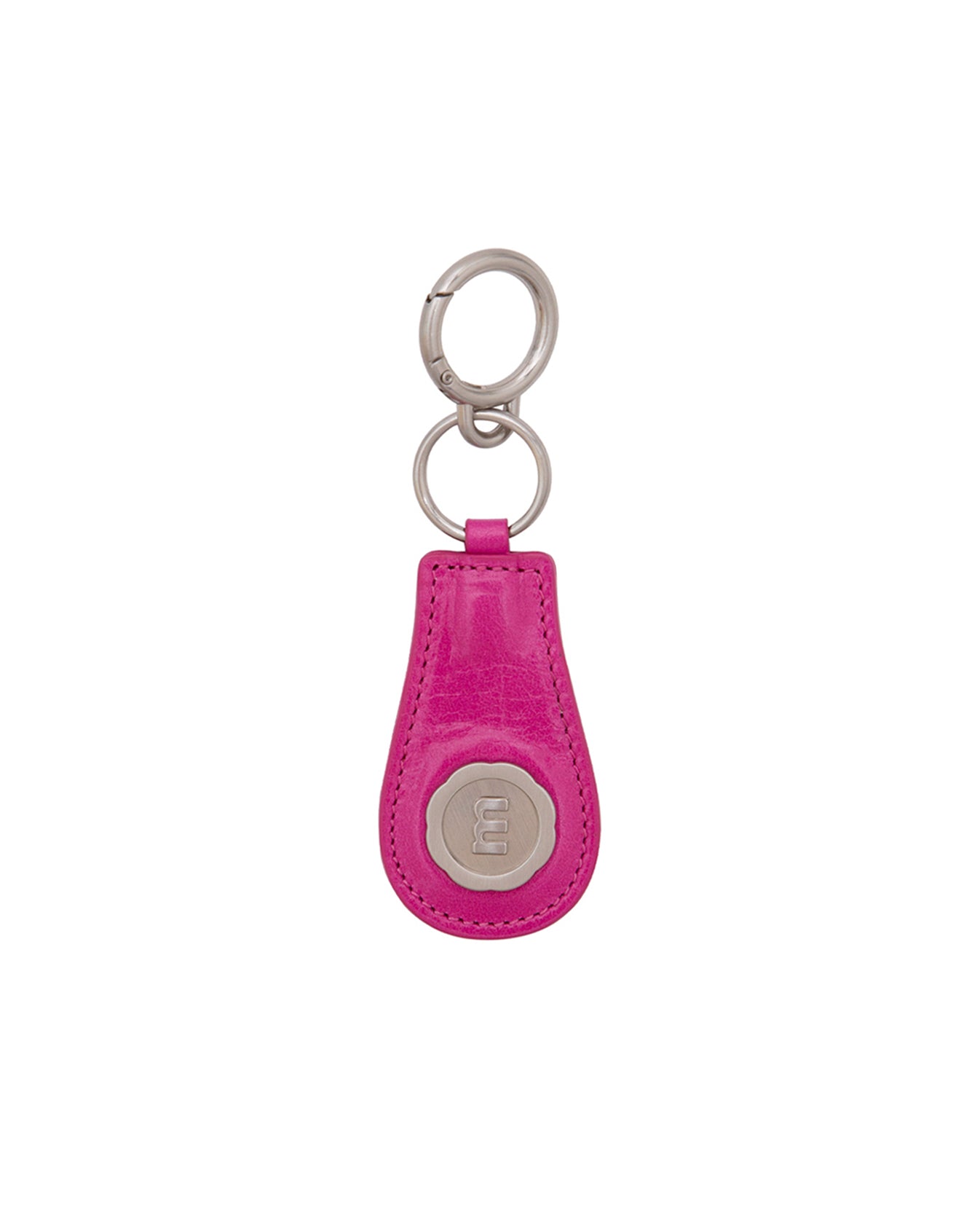 M Silver Logo Keyring