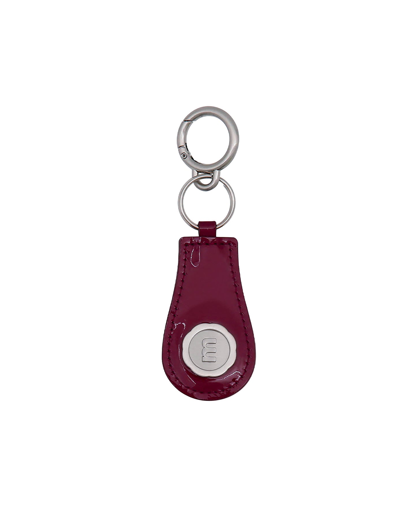 M Silver Logo Keyring